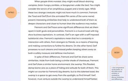 How to Write a Compare and Contrast Essay for Literature