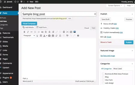 How to Create a Blog Post