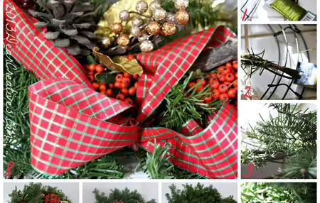How to Make a Holiday Wreath