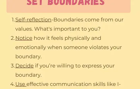 How to Set Boundaries in Relationships