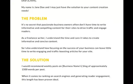 How to Write a Proposal