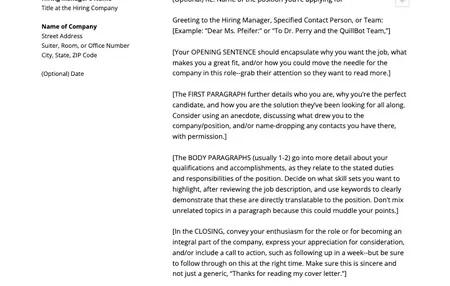 How to Write a Cover Letter for a Job You Love