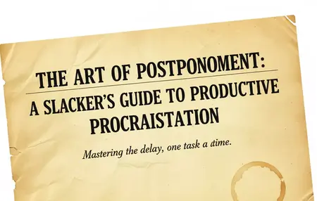 How to Stop Procrastinating