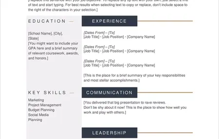 How to Make a Resume Template