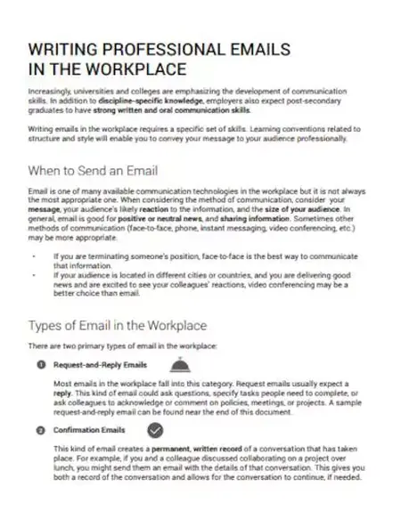 How to Write a Great Email