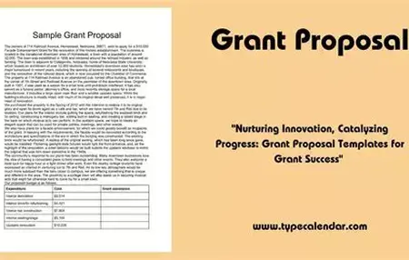 How to Write a Grant Proposal for Funding