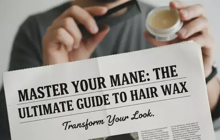 How to Use a Hair Wax