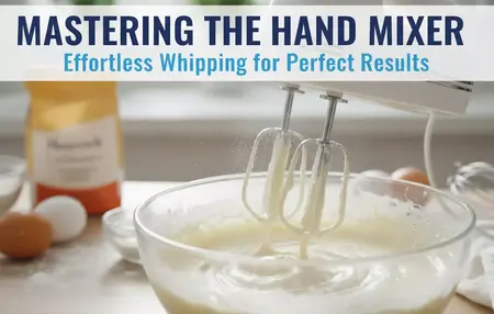 How to Use a Hand Mixer