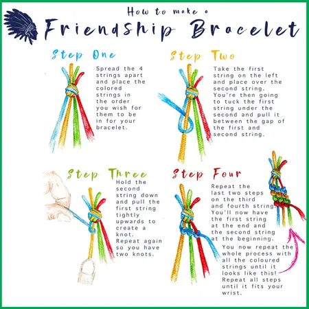 How to Make a Friendship Bracelet