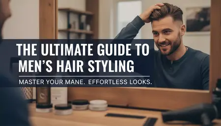 How to Style Men's Hair