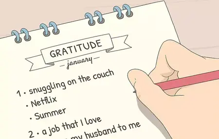 How to make a gratitude list