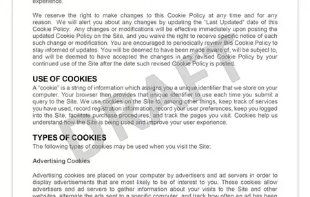 How to Create a Website Cookie Policy