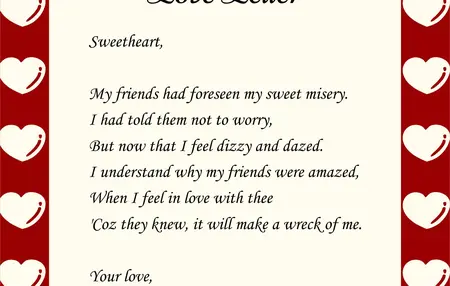 How to Write a Love Letter