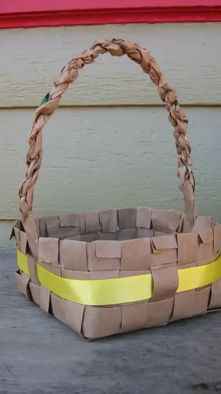 How to Make a Paper Bag Basket