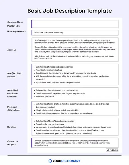 How to Make a Job Work