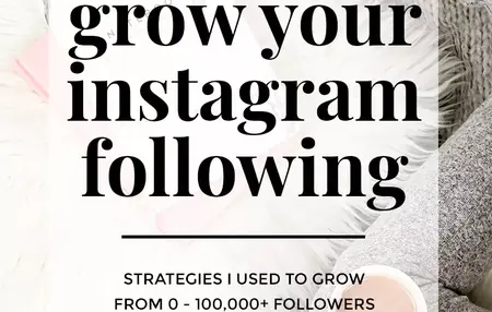 How to Grow Your Instagram Following