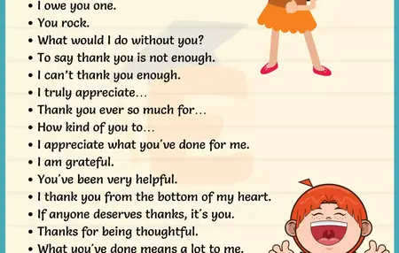 How to Say Thank You