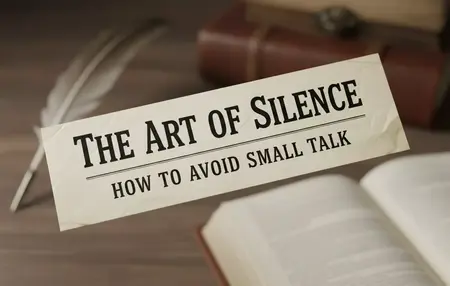 How to avoid small talk