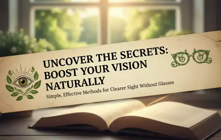 How to improve eyesight naturally