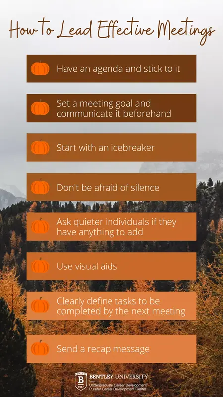 How to Lead a Meeting Effectively