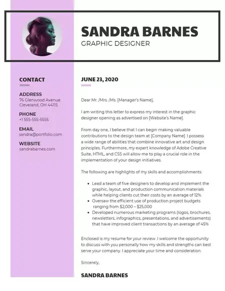 How to Write a Great Cover Letter for a Creative Field