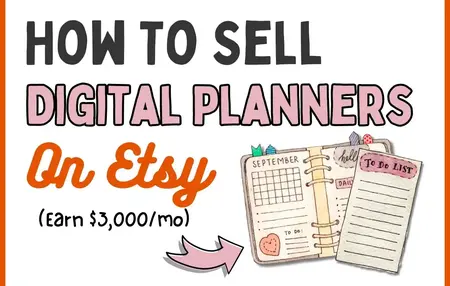 How to Start a Successful Online Business Selling Digital Planners