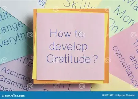 How to Develop Gratitude