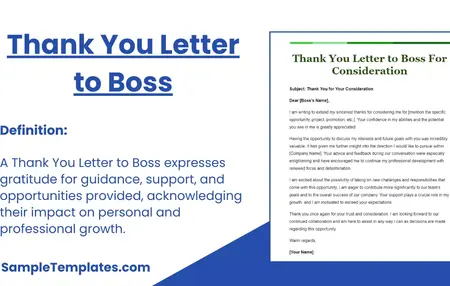 How to Write a Thank You Note to a Boss
