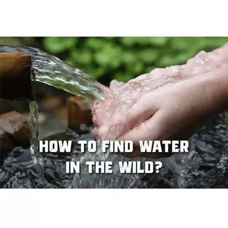 How to Find Water in the Wilderness