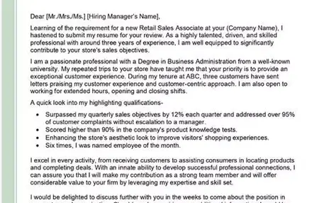 How to Write a Strong Cover Letter for a Sales Job