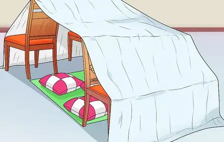 How to Make a Blanket Fort