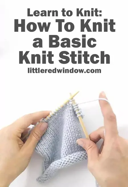 How to Learn to Knit