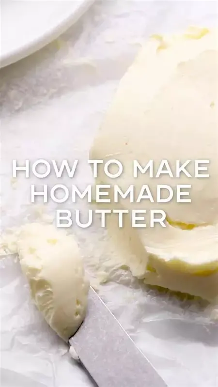How to Make Your Own Butter