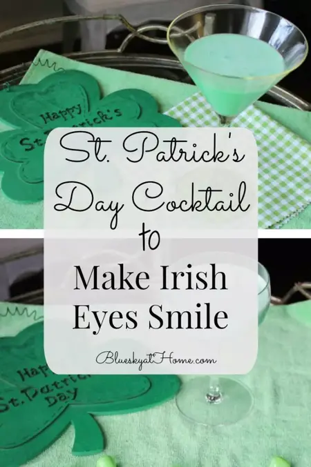 How to Make a St. Patrick's Day Cocktail