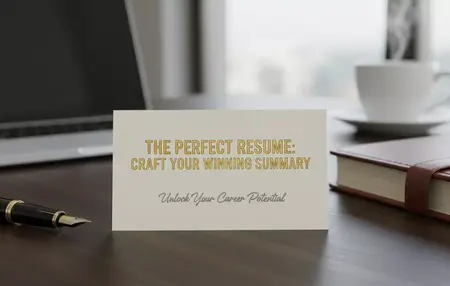 How to Write a Winning Resume Summary