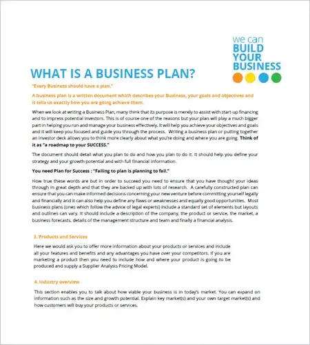 How to Create a Business Plan for a Small Business