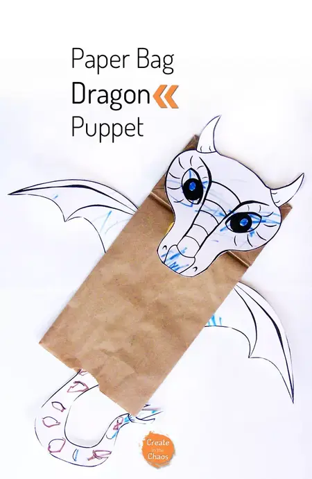 How to Make a Paper Bag Dragon