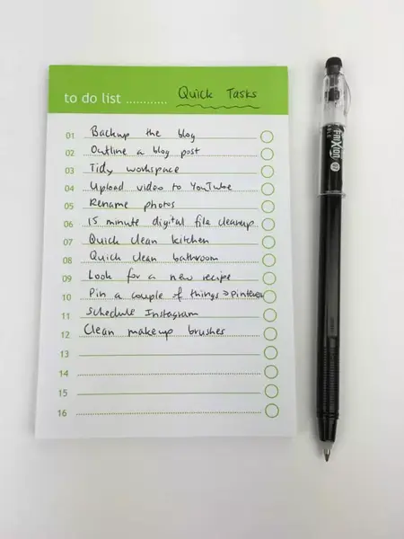 How to Write an Effective To-Do List