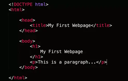 How to Make a Simple Website with HTML