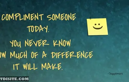 How to Give a Compliment