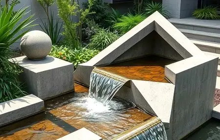 How to Build a Concrete Water Feature