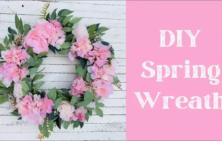 How to Create a Beautiful Floral Wreath