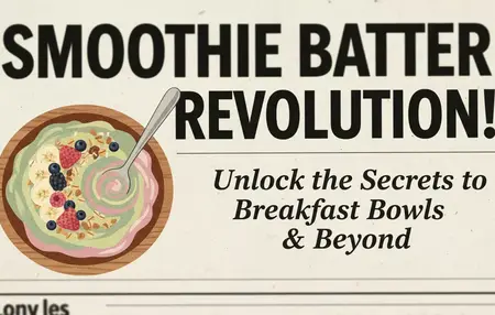 How to Make a Smoothie Batter