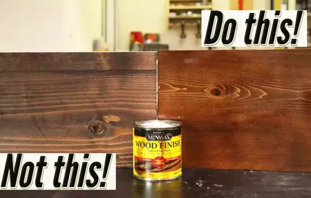 How to Stain Wood