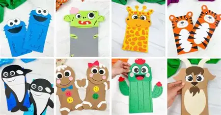 How to Make a Paper Bag Puppet