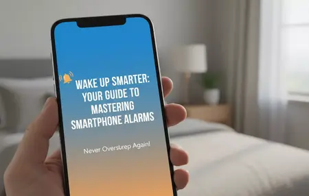How to Use a Smartphone Alarm