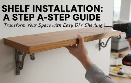 How to install a shelf