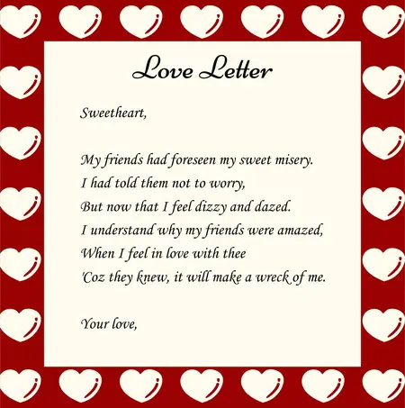 How to Write a Love Letter