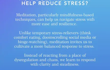 How to Meditate for Stress Relief