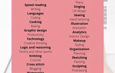 How to Learn a New Skill Online